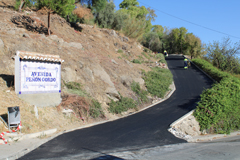 Inician los trabajos de pavimentacin en los accesos al Pen Gordo