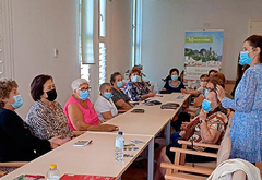 Taller psicoemocional en la Barriada El Puente 