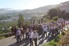 La Virgen de la Cabeza ya se encuentra en la Parroquia