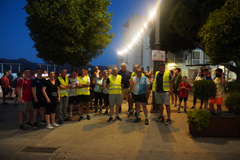 Ms de 100 personas participan en la VI Luna Llena de Dolores Coronada