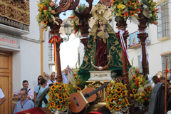 lora celebra la Romera de la Virgen de Flores