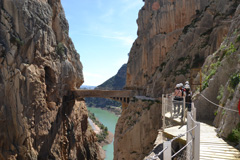 El tren llegar de nuevo hasta el Caminito del Rey en 2023