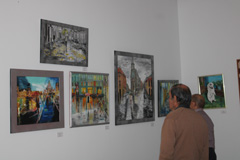 Inaugurada la Exposicin lora. Artistas Independientes