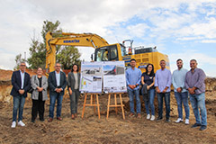 Comienzan las obras del parque de bomberos de lora-Pizarra