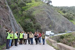 La Junta invierte 937.000  en la mejora de la carretera lora-El Chorro