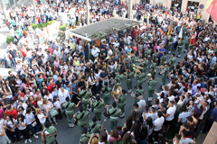 La Fuente Arriba acoge el tradicional Encuentro de Bandas