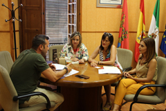 Reunin con el director del Centro de Proteccin de Menores La Fanega