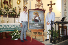 La Hermandad Virgen de Flores presenta el cartel de los Cultos Patronales