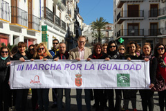 lora celebra con xito la III Marcha por la Igualdad