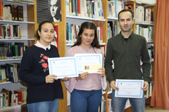 Entrega de premios del concurso literario Atrvete a Escribir