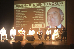 Merecido y emotivo homenaje a Benito Moreno