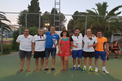 Concluye el Torneo de Tenis con motivo de la Feria