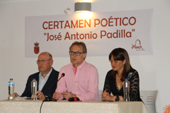 Entrega de premios del Certamen Potico Jos Antonio Padilla