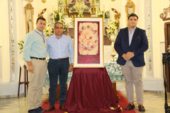 La Hermandad Virgen de Flores presenta el cartel de los Cultos Patronales