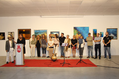 Inaugurada la VIII Exposicin lora. Artistas Independientes