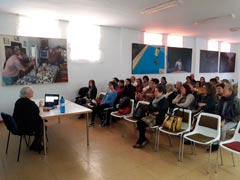 Participativa charla-coloquio
Llmalo Cncer