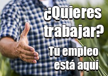 Quieres trabajar en el Campo?