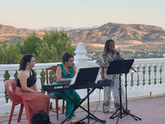 Velada musical en el inigualable marco del Calvario