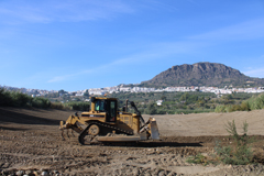 Labores de limpieza y desbroce en el cauce del Arroyo Jevar

