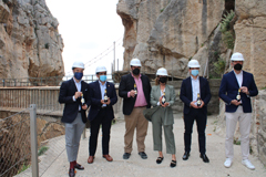 Presentacin del nuevo sabor de Cervezas Victoria en el Caminito del Rey