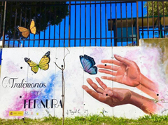 El Valle del Sol estrena mural contra la violencia de gnero 